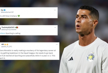 Ronaldo được thúc giục 'chạy ngay đi' sau thất bại của Al Nassr