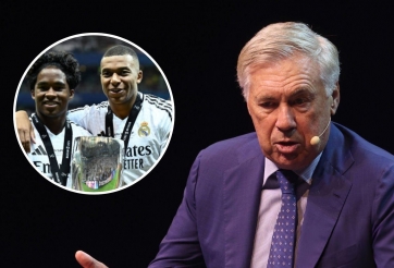 Ancelotti nói thẳng về Mbappe và Endrick, tiết lộ mục tiêu của Real