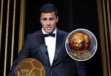 Bình luận tiêu cực của Rodri về Quả bóng vàng bị 'đào lại'