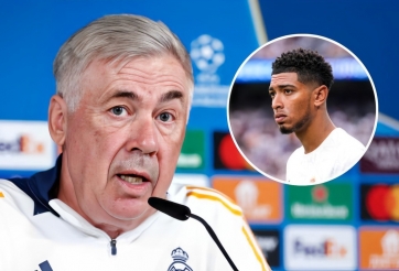 Ancelotti báo tin vui về Bellingham trước trận mở màn C1