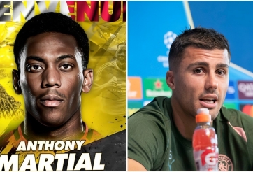 Tin chuyển nhượng tối 18/9: Martial có bến đỗ mới, Man City có động thái mới với Rodri