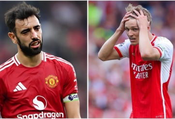 Kết quả chung cuộc Ngoại hạng Anh 2024/25: Thất vọng MU, Arsenal một lần nữa...?