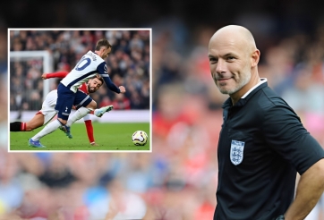 Sếp lớn Ngoại hạng Anh ra phán quyết vụ Bruno nhận thẻ đỏ trận Tottenham