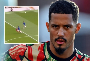 Phạm lỗi giống Saliba, hậu vệ Chelsea chỉ phải nhận thẻ vàng?