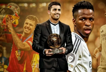 Công bố điểm Quả bóng vàng 2024: Rodri thắng 'sít sao' Vinicius