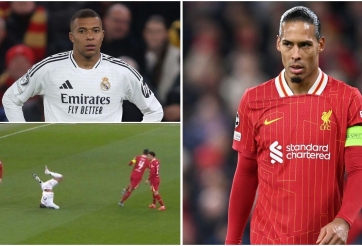Van Dijk 'chế giễu' Mbappe cả trong lẫn ngoài sân