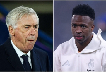 Ancelotti thừa nhận phát ngán với Vinicius