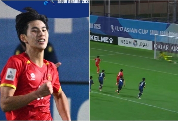 AFC nói ba từ mỹ miều về bàn thắng của U17 Việt Nam