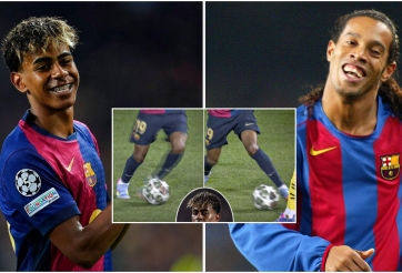 Yamal hóa Ronaldinho, đi bóng ở góc không tưởng