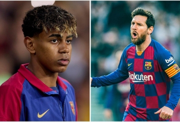 Di sản của Messi sắp được Yamal kế thừa