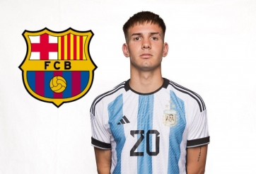 Barca theo đuổi sao trẻ Argentina tài năng bậc nhất
