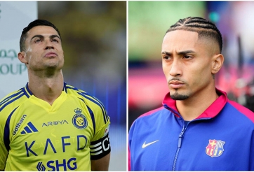 Raphinha lọt tầm ngắm kình địch của Ronaldo cùng Al Nassr