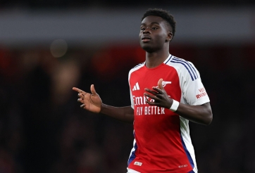 Arsenal nguy cơ mất hai trụ cột trước trận gặp PSG