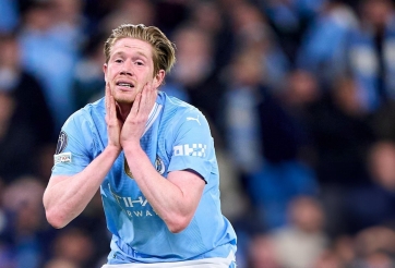 Man City nhận tin không vui từ De Bruyne