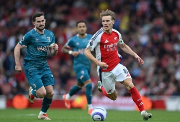 Thua đau Bournemouth, Arsenal chạy đà tệ hại trước đại chiến PSG