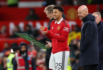 Sancho có thể tái ngộ Ten Hag tại bến đỗ đẳng cấp châu Âu