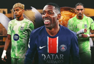 Top 5 Quả bóng Vàng: Yamal chỉ xếp thứ 3, số 1 khỏi bàn