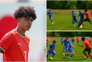 Con trai Ronaldo solo đẳng cấp ngày đá chính tuyển Bồ Đào Nha