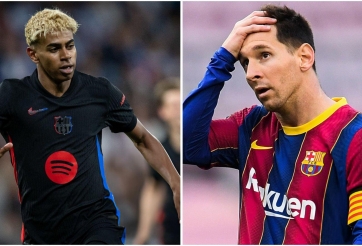 Yamal không ngừng khẳng định một điều về Messi