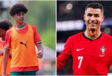 Con trai Ronaldo vào chung kết cùng U15 Bồ Đào Nha