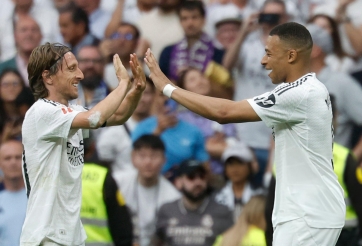 Mbappe lập cú đúp, Real thắng dễ ngày chia tay Modric và HLV Ancelotti