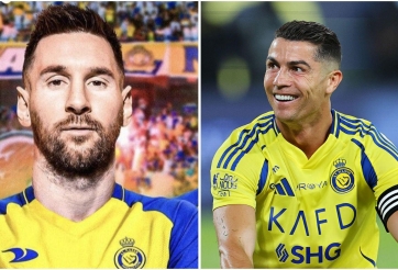Ả Rập vào cuộc, biến Messi thành đồng đội Ronaldo