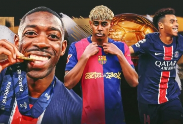 Top 5 Quả bóng Vàng 2025: Yamal về nhì, số 1 xứng đáng