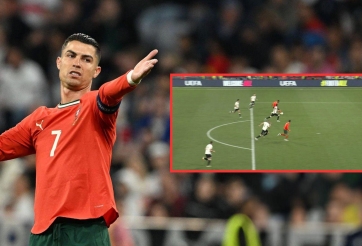 Tại sao bàn thắng của Ronaldo không việt vị?