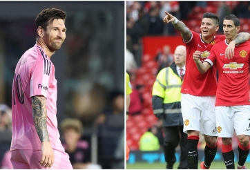 Inter Miami nhắm sao Argentina từng chơi cho MU