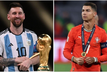 Vô địch Nations League, Ronaldo vẫn 'hít khói' Messi