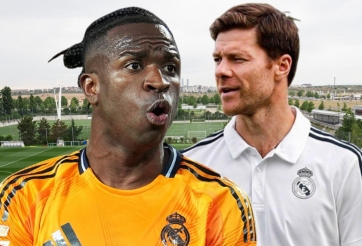Vinicius nói lời thật lòng về HLV Xabi Alonso