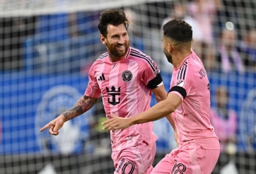 Messi lập cú đúp, Inter Miami thắng tưng bừng Montreal
