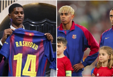 Cầu thủ hay nhất Barca bất mãn vì Marcus Rashford