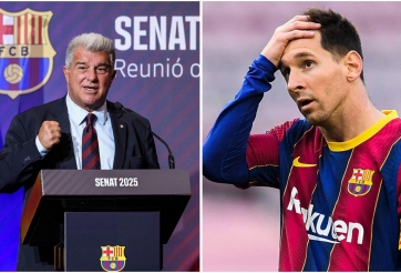 Chủ tịch Barca xác nhận vụ Messi trở lại Camp Nou