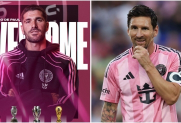 CHÍNH THỨC: 'Vệ sĩ Messi' thi đấu cho Inter Miami