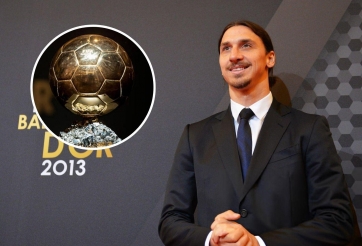 Zlatan Ibrahimovic ra phán quyết về Quả bóng Vàng
