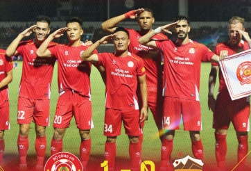 Tiền đạo Brazil nổ súng, Công an TP.HCM thắng tối thiểu HAGL