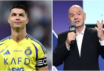 Chủ tịch FIFA bất ngờ lên tiếng ủng hộ Ronaldo