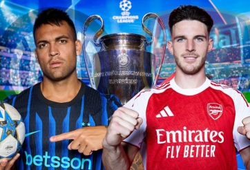Siêu máy tính dự đoán bất ngờ trận Inter vs Arsenal