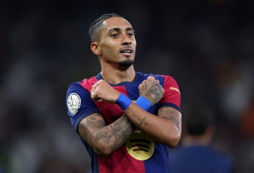 Raphinha phẫn nộ vì bị 'bỏ qua' tại Quả bóng Vàng và FIFA The Best