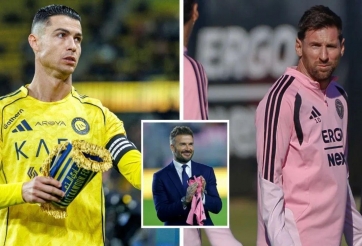 Beckham tính tạo địa chấn, đưa Ronaldo về đá cặp với Messi