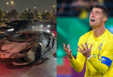 Biệt thự Ronaldo trúng tên lửa, dàn siêu xe 'bay màu'?
