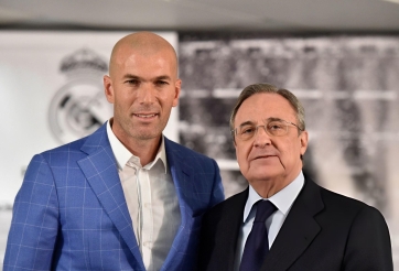Zinedine Zidane tái xuất Bernabeu