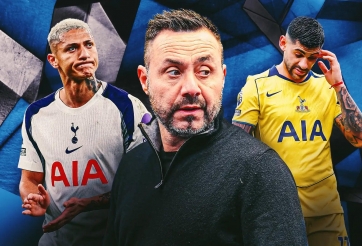 De Zerbi: 'Tottenham sẽ không xuống hạng'