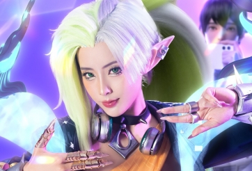 Ngắm nhìn loạt ảnh cosplay Mina Linh Xà Yêu Vũ trong Liên Quân Mobile