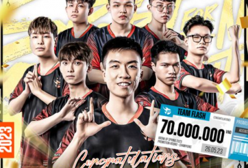Team Flash chính thức lên hạng ĐTDV Mùa Đông 2023