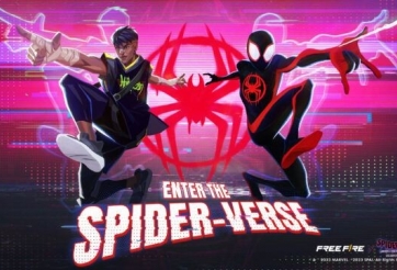 Free Fire collab cùng Spiderverse ra mắt nhân vật và skin mới