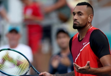 Kết quả Miami Open 26/3: Kyrgios dễ dàng chiến thắng, Zverev chật vật vào vòng 3