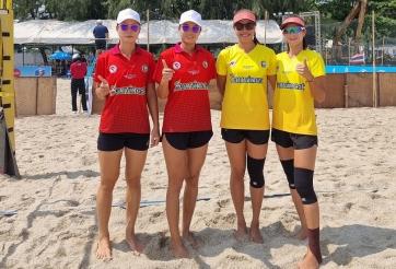 Bài toán huy chương với bóng chuyền bãi biển nữ Việt Nam
