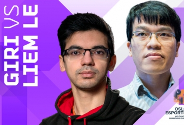 Lê Quang Liêm bám đuổi 'Vua cờ' Carlsen trong cuộc đua vô địch